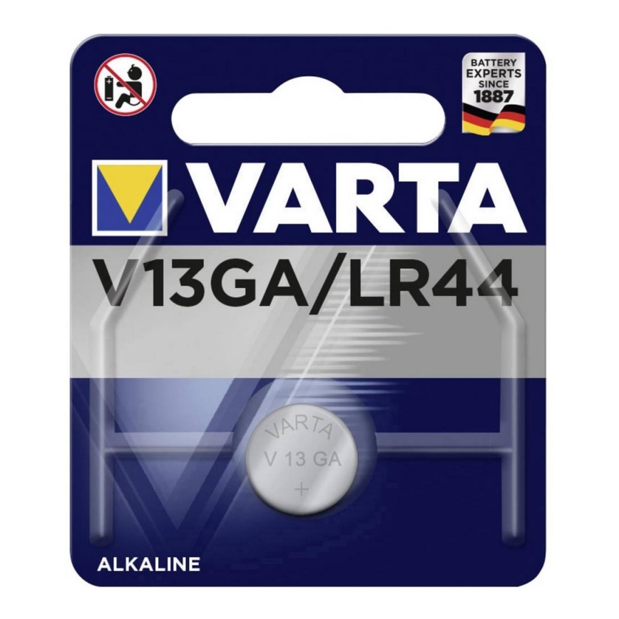 Varta 4276 - 1 tk Leelispatarei V13GA/LR44 1,5V