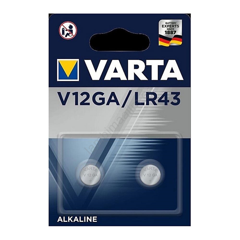 Mini VARTA Alkaline Battery V12GA, LR43, AG12, D186, L1142 - Foto 4