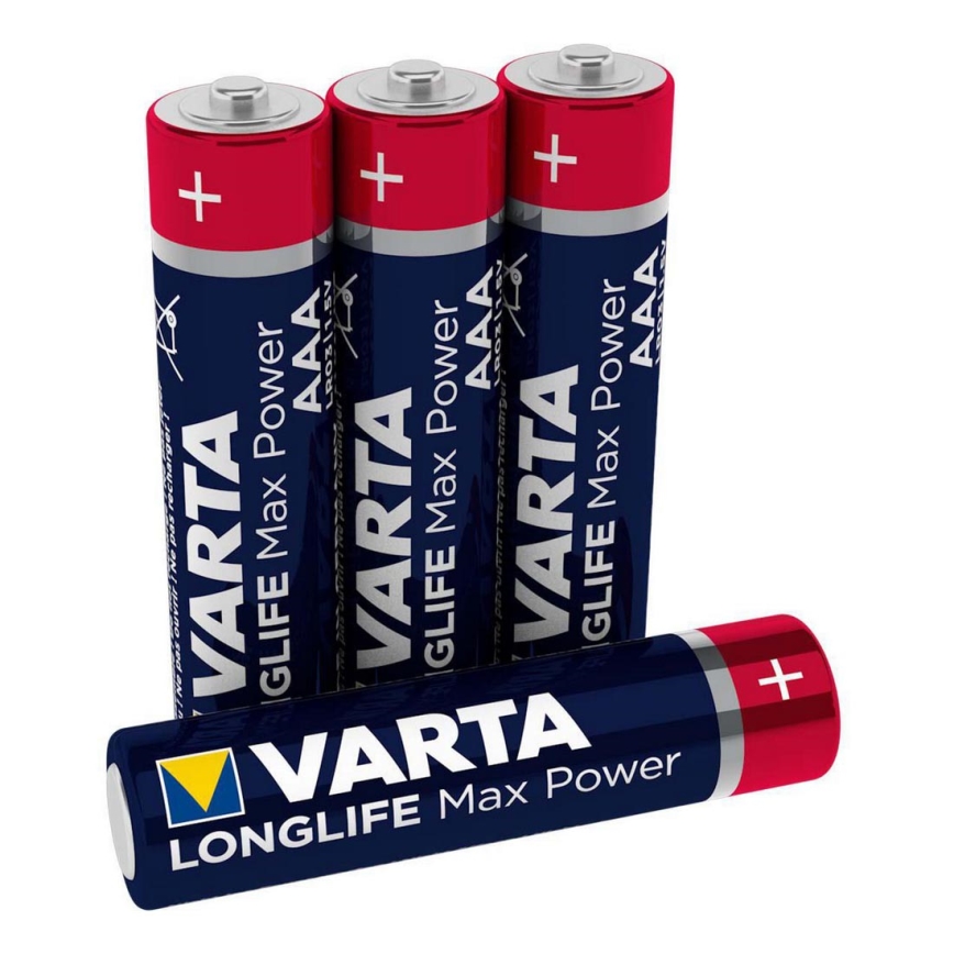 Varta 4703101404 - Alkaline patarei 4 x LONGLIFE AAA 1,5V