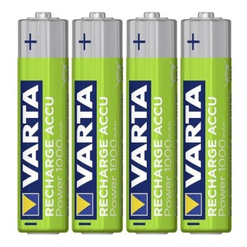 Varta 5703301404 - Taaslaetavad patareid 4 x  RECHARGE  AAA 1,2V