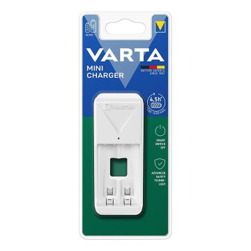 Varta 57656101401 - Patareilaadija 2xAA/AAA 230V