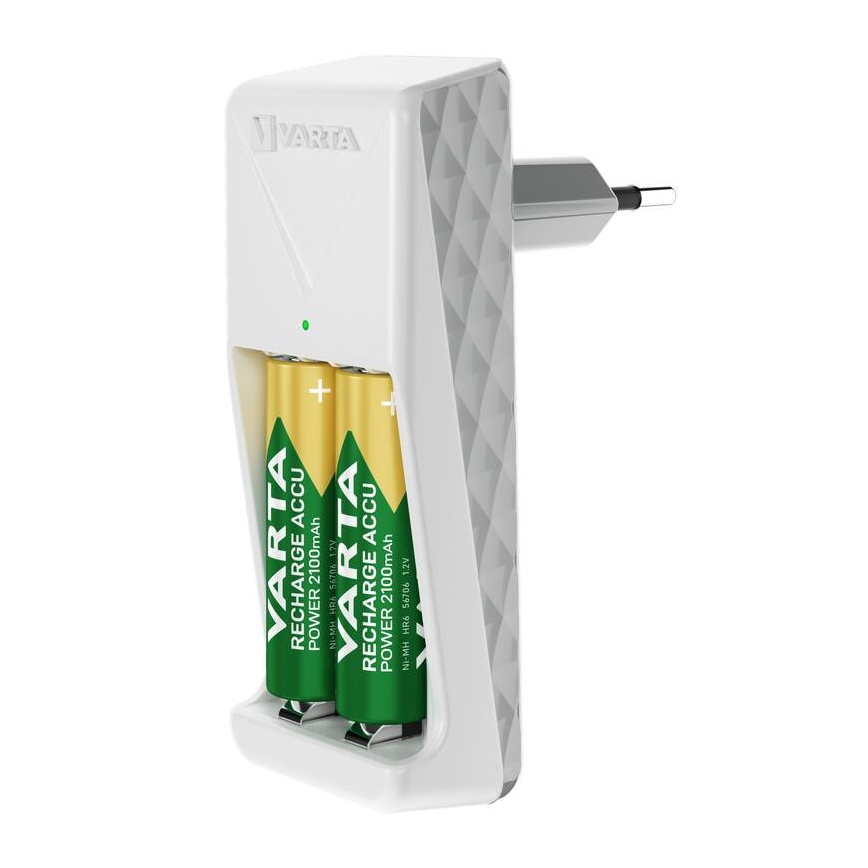 Varta 57656101401 - Patareilaadija 2xAA/AAA 230V