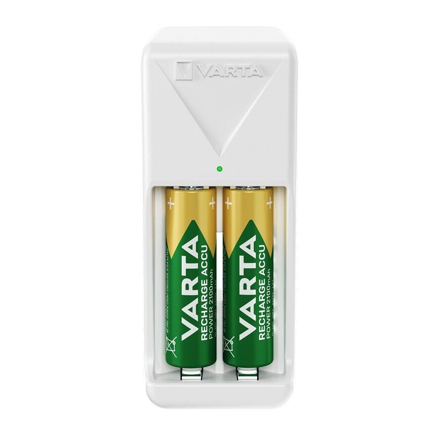 Varta 57656101451 - AA/AAA akude laadija 2× 2100 mAh, 230 V