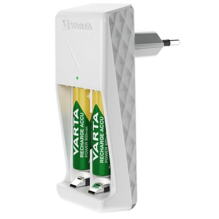Varta 57656101451 - AA/AAA akude laadija 2× 2100 mAh, 230 V