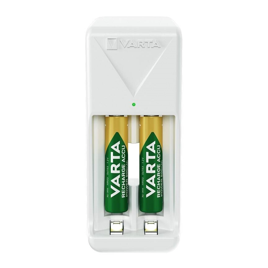 Varta 57656201421 - Patareilaadija 2xAA/AAA 800 mAh 230V