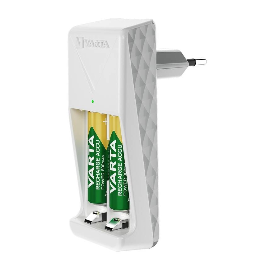 Varta 57656201421 - Patareilaadija 2xAA/AAA 800 mAh 230V