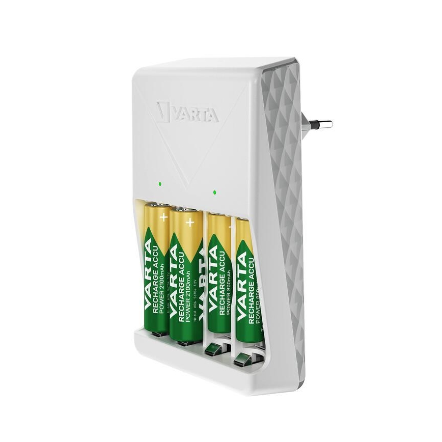 Varta 57657101451 - Akulaadija 4xAA/AAA 2100mAh 230V