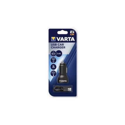 VARTA 57931 - USB adapter autosse 12V