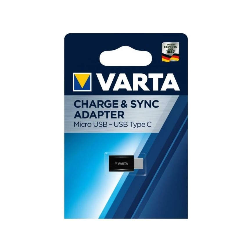 Varta 57945101401 - Micro-USB kuni USB-C adapter