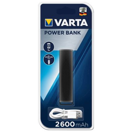 Varta 57959 - patareidpank 2600mAh/3,7V must