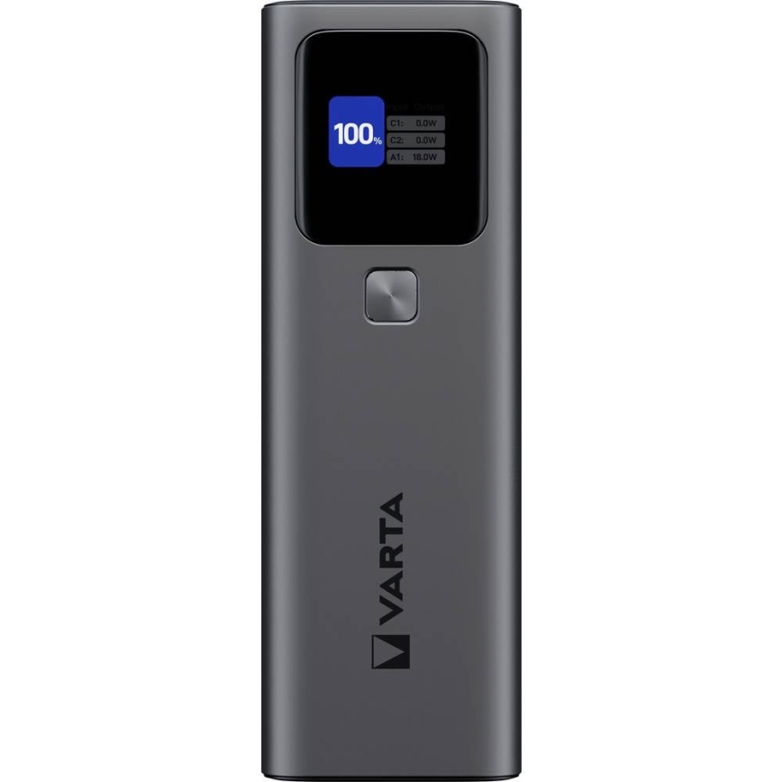 Varta 57984101111 - LED-ekraaniga akupank Power Delivery 27000 mAh/140W/3,7V