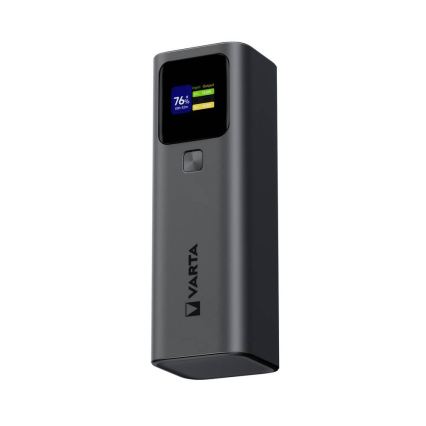 Varta 57984101111 - LED-ekraaniga akupank Power Delivery 27000 mAh/140W/3,7V