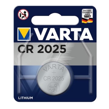 Varta 6025-1 tk liitiumpatarei CR2025 3V