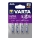 Varta 6103301404 - Liitium patarei 4 x ULTRA AAA 1,5V