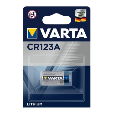 Varta 6205-1 tk liitiumpatarei FOTO CR 123A 3V