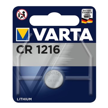 Varta 6216-1 tk liitiumpatarei CR1216 3V