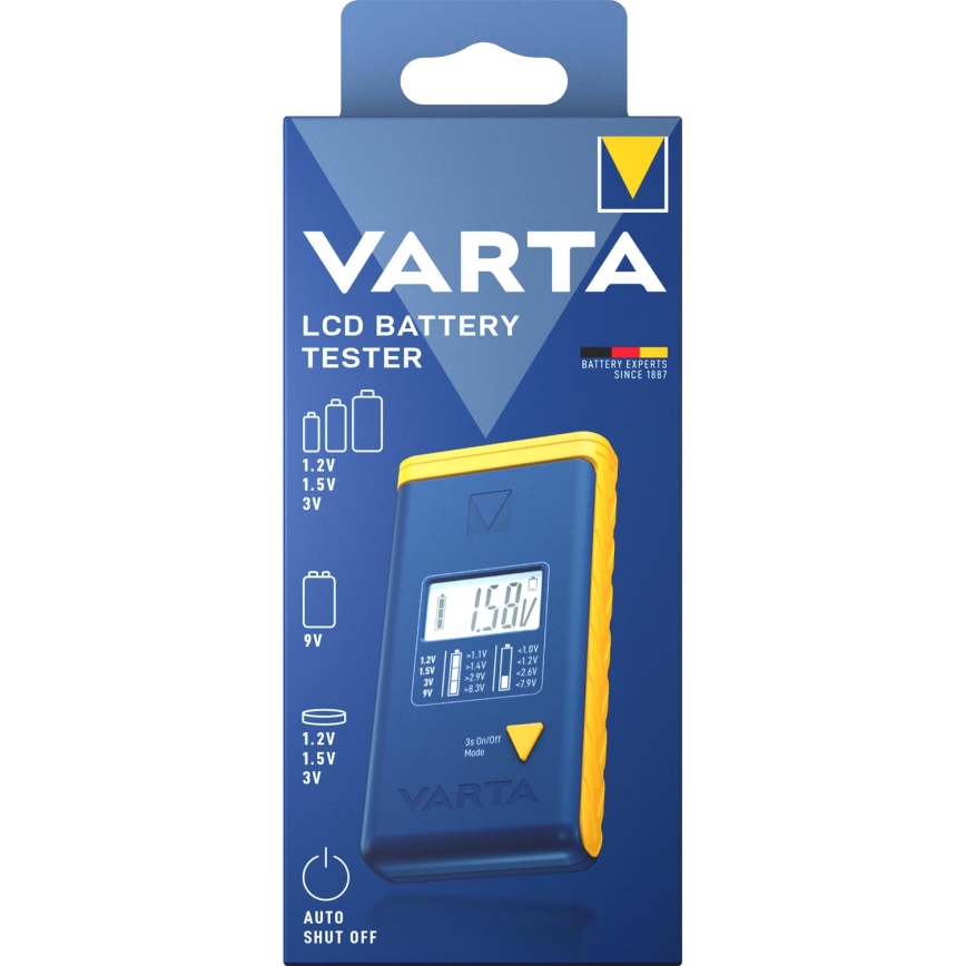 Varta 893101111 - Akutester 3V 2xLR44