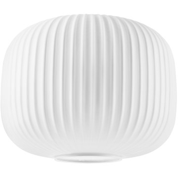 Varuklaas lühtrile HARMA E27 20×26 cm valge