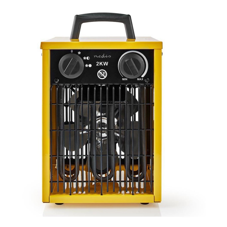Vastupidav küttekehaga ventilaator 1000-2000W/230V IP24