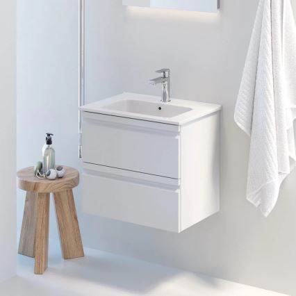 VEDO vannitoakapp valamuga + LED-peegel LED/10W/230V IP44, valge