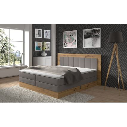 Vedruvoodi koos madratsi, kattemadratsi ja hoiuruumiga JASMINE 180x200 cm hall