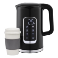 Veekeetja LCD ekraaniga 1,7 l 2200W/230V must + reisitass 450 ml