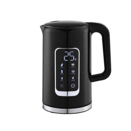 Veekeetja LCD ekraaniga 1,7 l 2200W/230V must + reisitass 450 ml