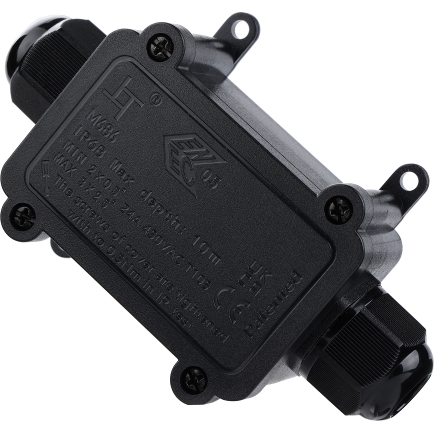 Veekindel ühenduskarp 24A/230V IP68