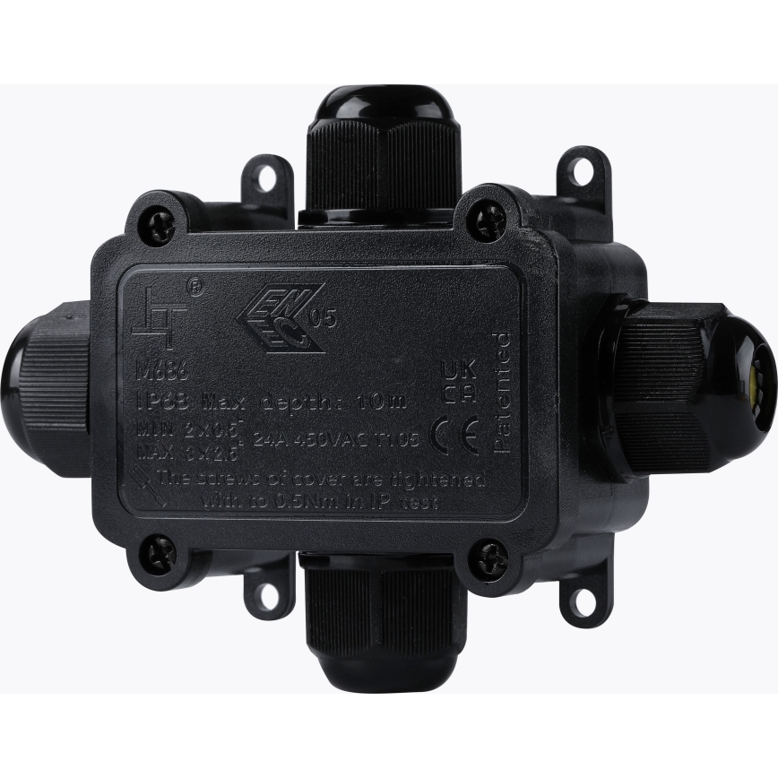Veekindel ühenduskarp 24A/230V IP68
