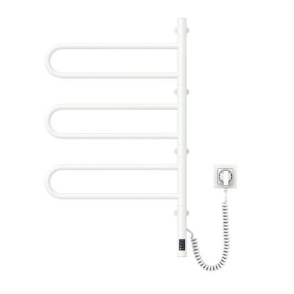 Vertaduro - Elektriline pöörlev rätikuivati termostaadiga ELA 120W/230V 80x49 cm IP44 valge