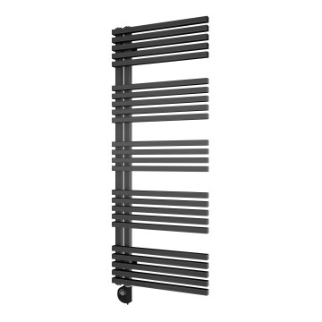 Vertaduro - MICHELLE vannitoa radiaator termostaadiga, 600 W, 129 x 50 cm, antratsiit