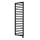 Vertaduro - termostaadiga vannitoa radiaator ADEL 600W 172x50 cm must