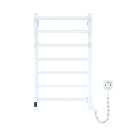 Vertaduro - Elektriline rätikuivati termostaadiga DOR 155W/230V 80x48 cm IP44 valge parempoolne