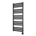 Vertaduro - vannitoa radiaator LUCY termostaadiga, 600W, 125x50 cm, antratsiit