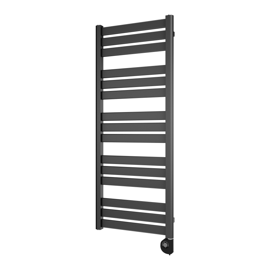 Vertaduro - vannitoa radiaator LUCY termostaadiga, 600W, 125x50 cm, antratsiit