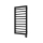 Vertaduro - Vannitoa radiaator termostaadiga ADEL 400W 100x50 cm must