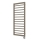 Vertaduro - vannitoa radiaator termostaadiga ADEL 600W 128x50 cm pruunikashall