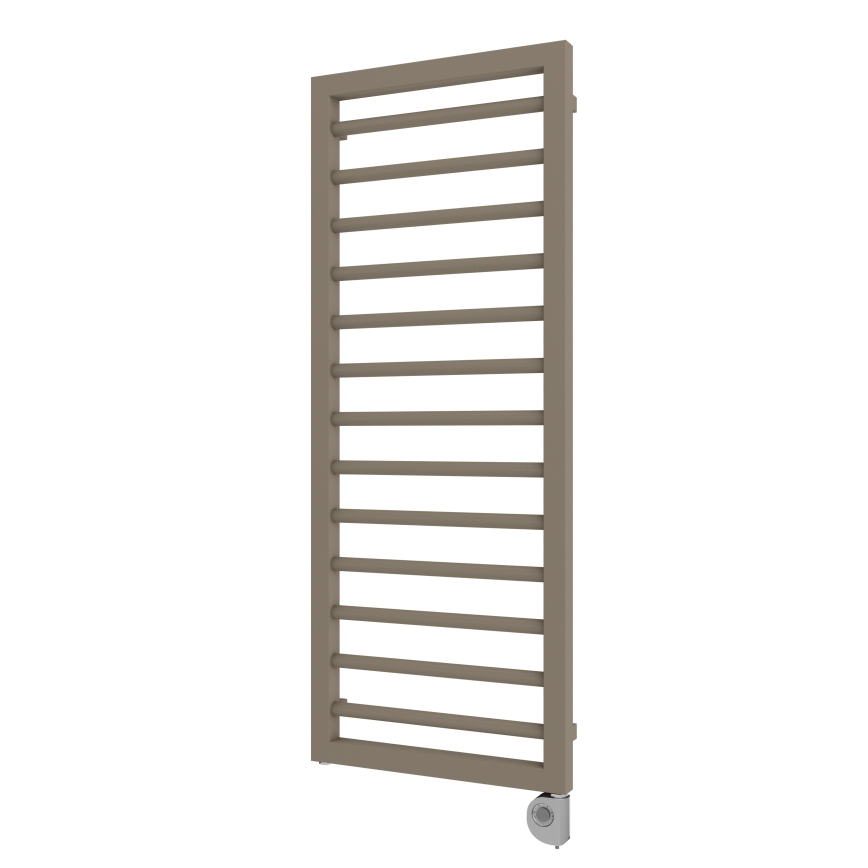 Vertaduro - vannitoa radiaator termostaadiga ADEL 600W 128x50 cm pruunikashall