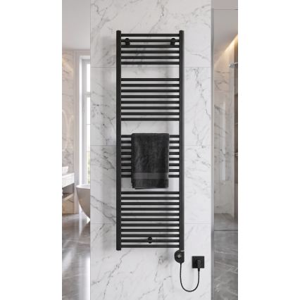 Vertaduro - Vannitoa radiaator termostaadiga DENISE 600W 154x50 cm antratsiit