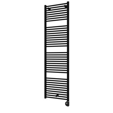 Vertaduro - vannitoa radiaator termostaadiga DENISE, 800 W, 178 x 50 cm, must