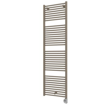 Vertaduro - vannitoa radiaator termostaadiga DENISE, 800 W, 178 x 50 cm, taupe
