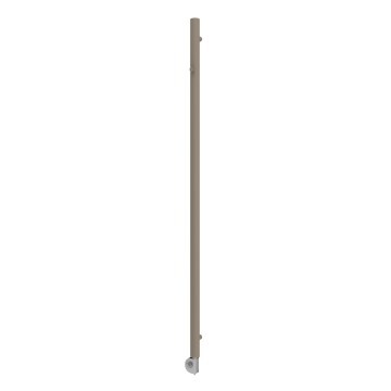 Vertaduro - Vannitoa radiaator termostaadiga ERDA 400W 180x5 cm taupe