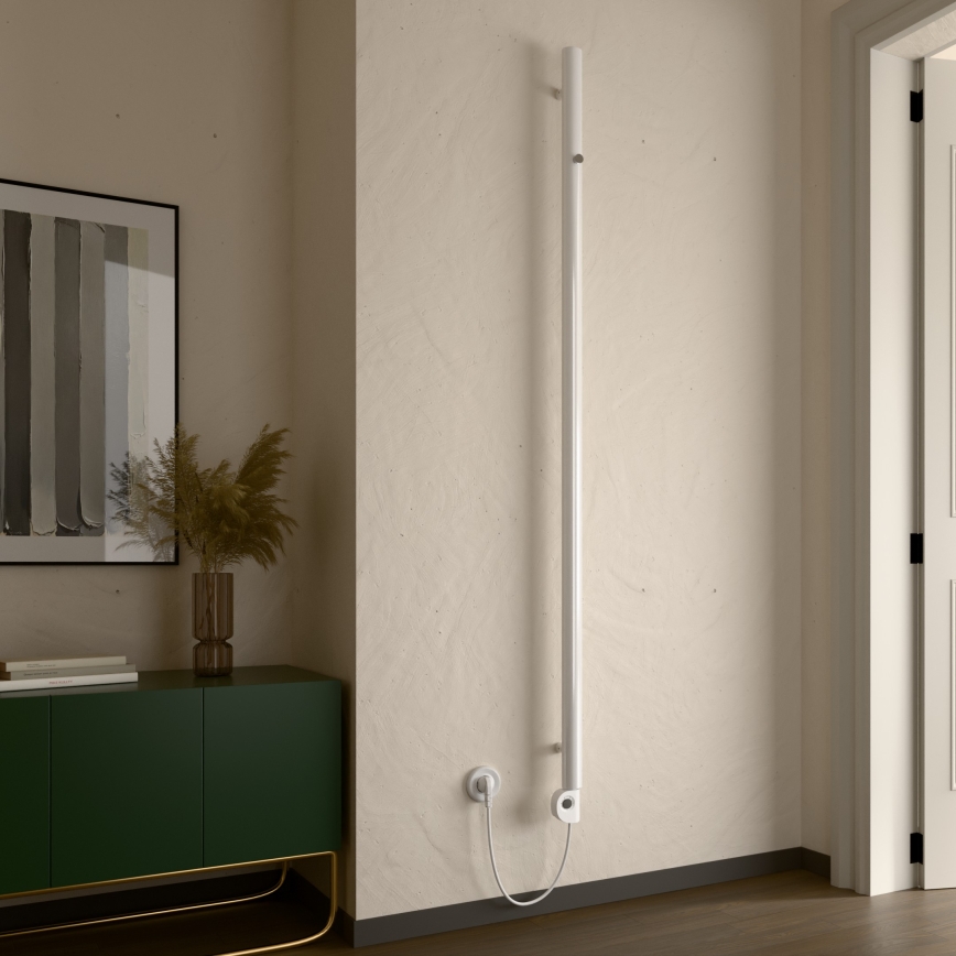 Vertaduro - vannitoa radiaator termostaadiga ERDA 400W 180x5 cm valge