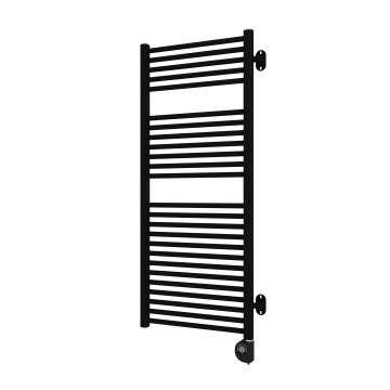 Vertaduro - Vannitoa radiaator termostaadiga MEG 600 W 118 x 50 cm must