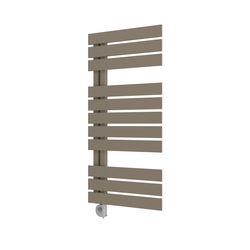 Vertaduro - vannitoa radiaator ZIVA termostaadiga, 500 W, 109 x 50 cm, taupe