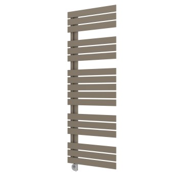Vertaduro - ZIVA vannitoa radiaator termostaadiga, 800 W, 177 × 50 cm, taupe