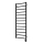 Vertaduro - ZOE vannitoa radiaator termostaadiga, 400W, 150x50 cm, must
