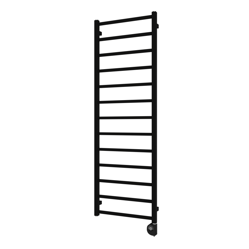 Vertaduro - ZOE vannitoa radiaator termostaadiga, 400W, 150x50 cm, must