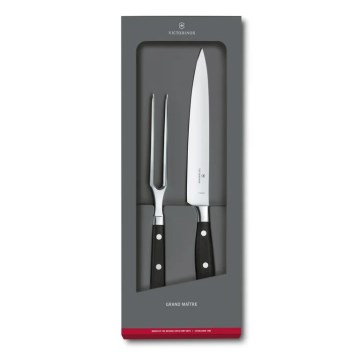 Victorinox - GRAND MAITRE 2-osaline viilutuskomplekt must