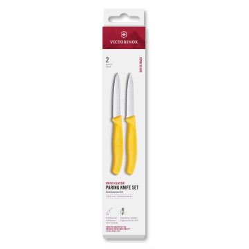 Victorinox - Köögiviljanugade komplekt SWISS CLASSIC 8 cm 2 tk kollane